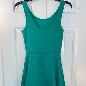 Green Skater Dress